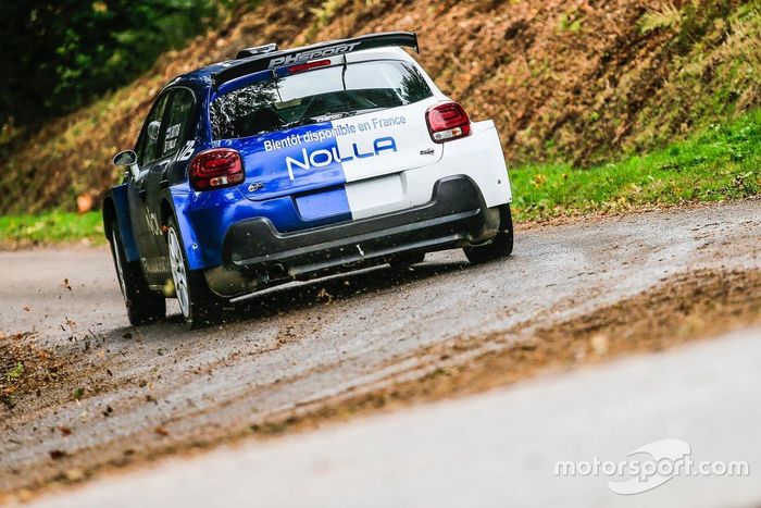 Valtteri Bottas, PH Sport testing the Citroen R5