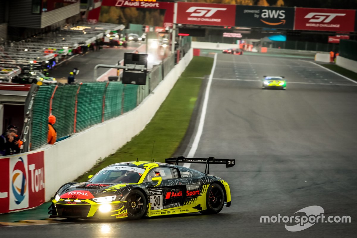 #30 Audi Sport Team WRT Audi R8 LMS GT3: Matthieu Vaxiviere, Dennis Marschall, Ferdinand Habsburg
