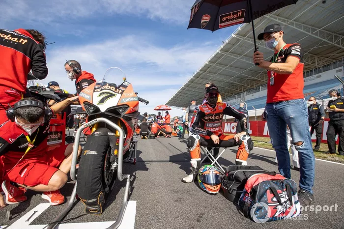 Chaz Davies, ARUBA.IT Racing Ducati, Leon Camier, Barni Racing Team