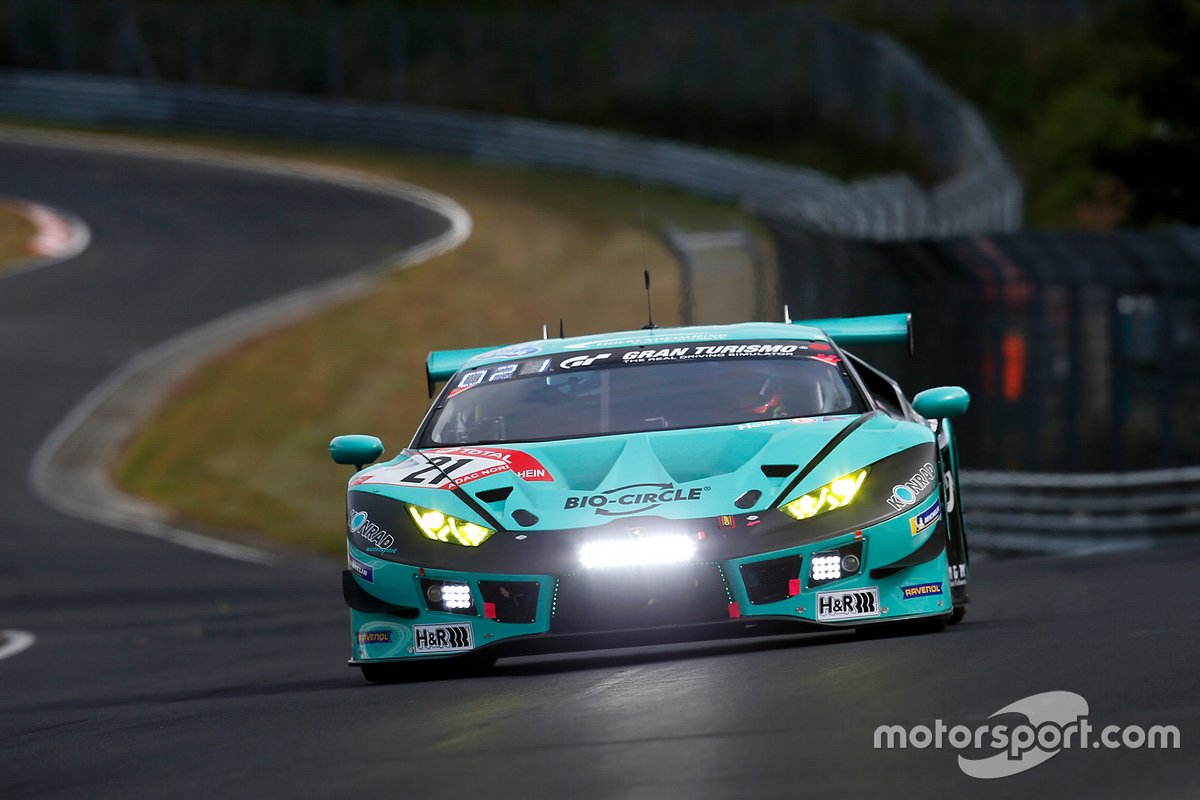 #21 Konrad Motorsport Lamborghini Huracan GT3 Evo: Axcil Jefferies, Franck Perera, Marco Mapelli, Michele Di Martino