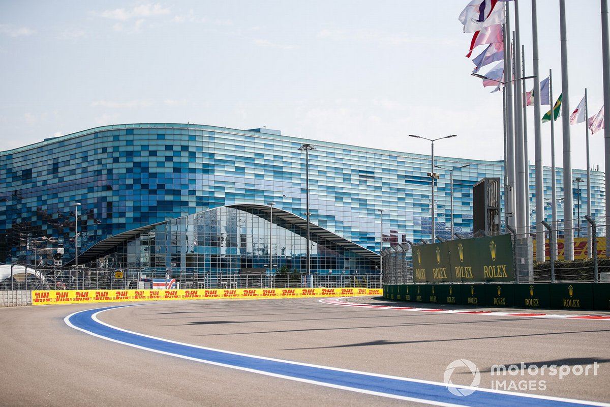 Detalle de la pista de Sochi