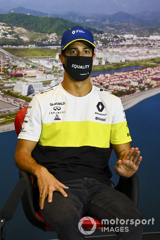 Daniel Ricciardo, Renault F1 in conferenza stampa