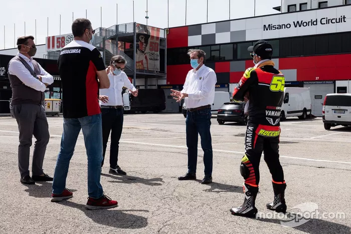 Pilotos en Misano