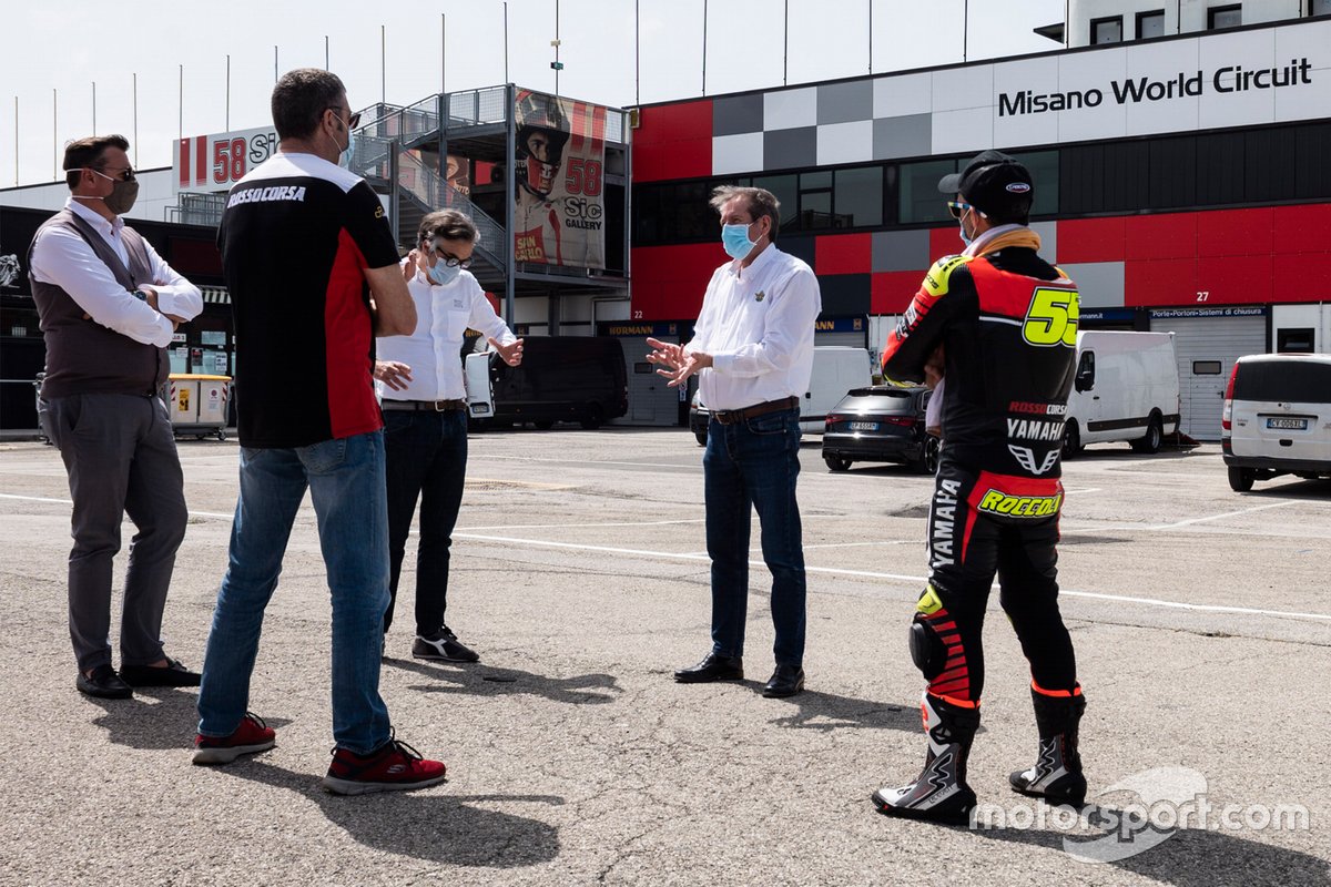 Pilotos en Misano