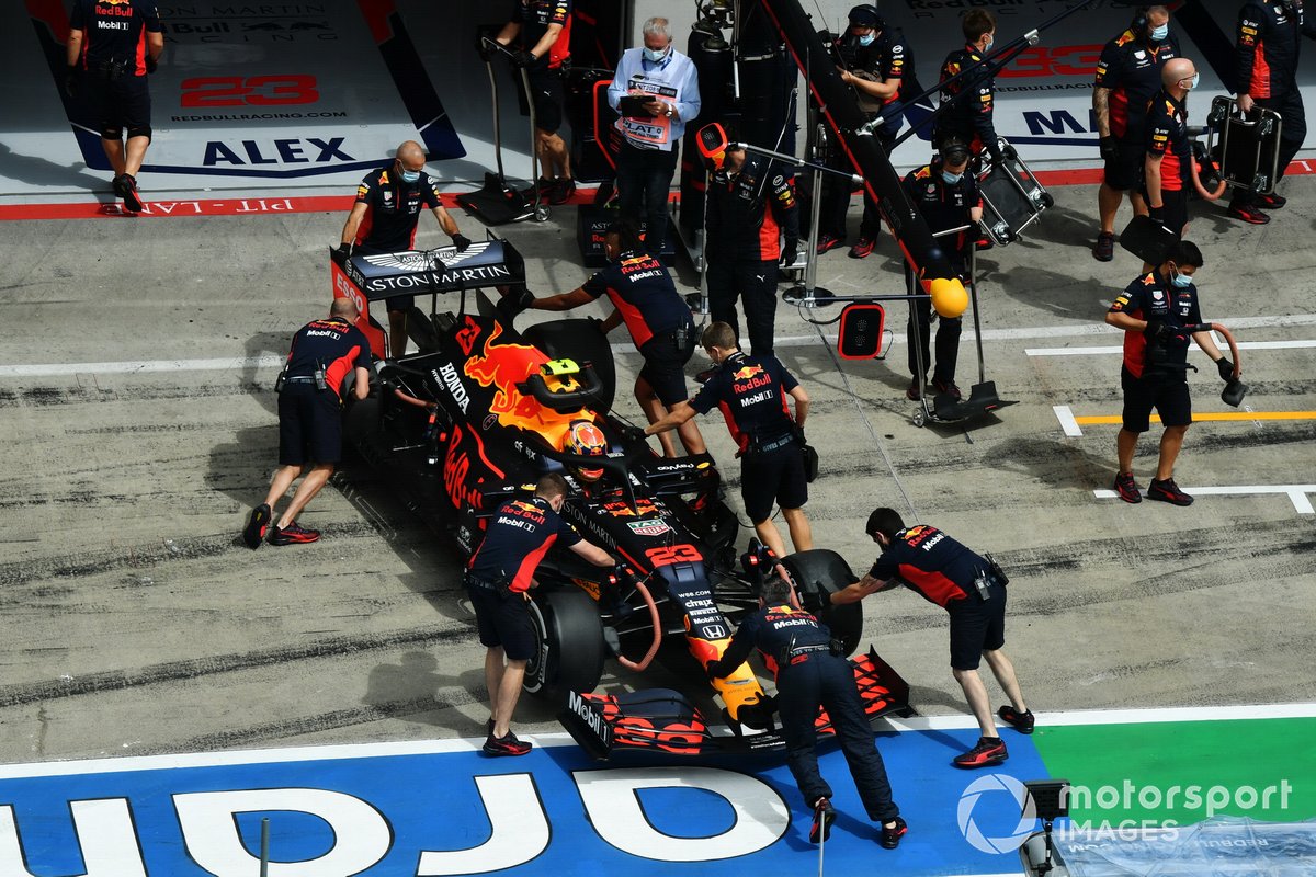 Alex Albon, Red Bull Racing RB16