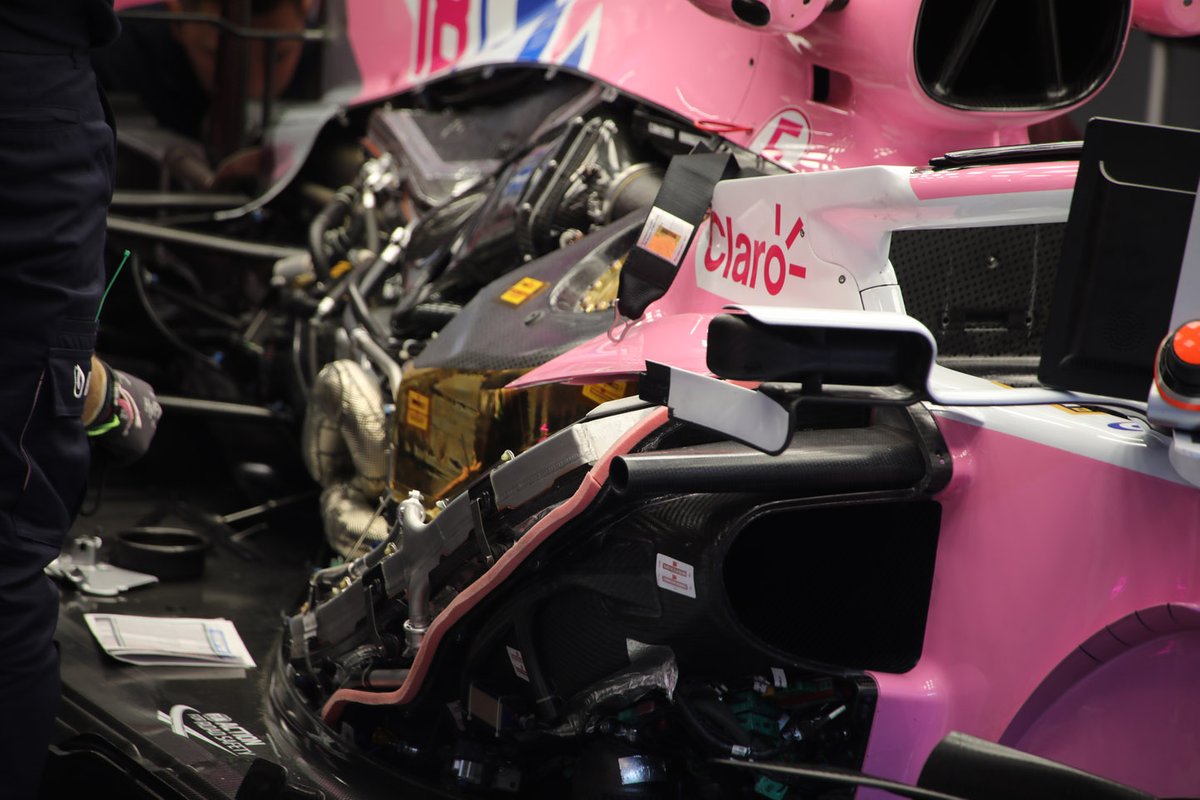 Dettaglio Tecnico della Racing Point RP20