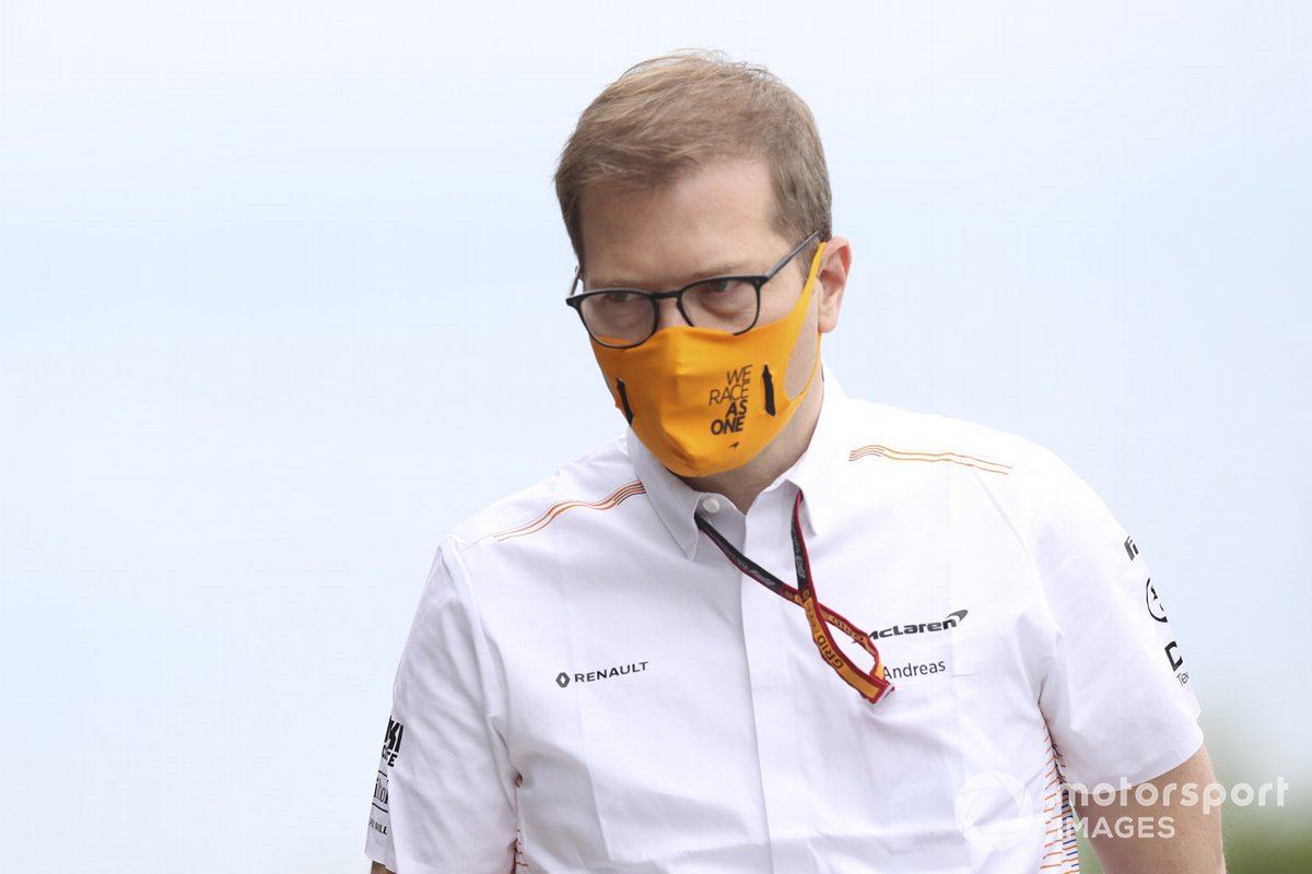 Andreas Seidl, Team Principal, McLaren
