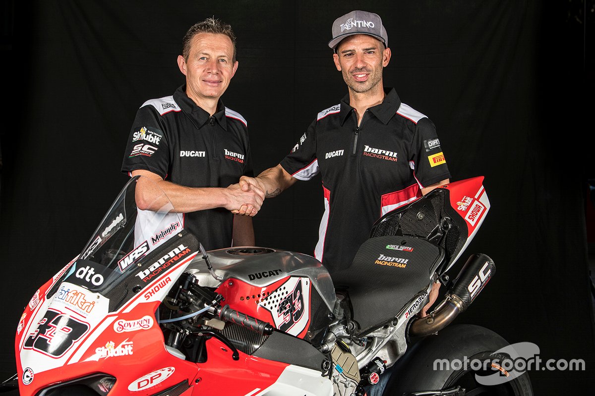 Marco Melandri, Barni Racing Team, mit Marco Barnabo