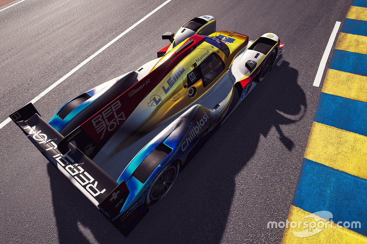 #3 Rebellion Williams Esport Oreca 07 LMP2: Yifei Ye, Arthur Rougier, Isaac Price, Jack Keithley