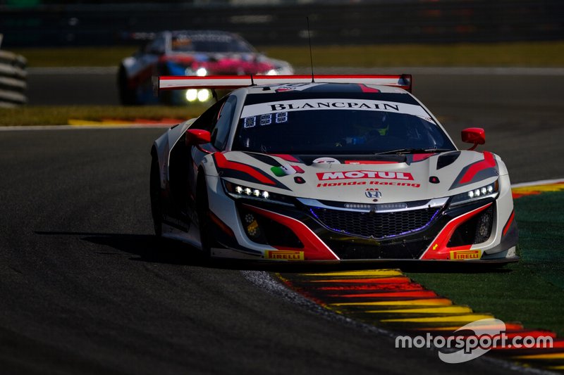 #30 Honda Team Motul Honda Acura NSX GT3 2019: Mario Farnbacher, Bertrand Baguette, Renger van der Zande
