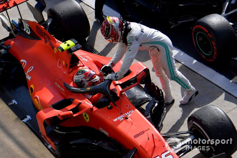 Hamilton reconhece vitória de Leclerc