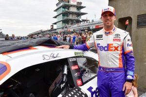  Denny Hamlin, Joe Gibbs Racing, Toyota Camry FedEx Express