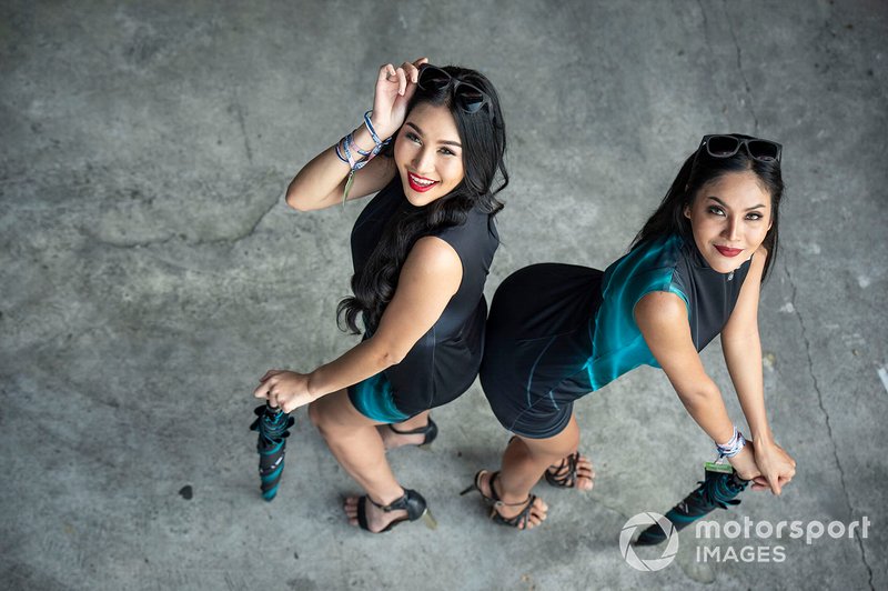 Chicas de la parrilla