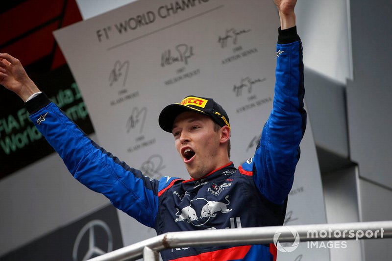 Daniil Kvyat, Toro Rosso (3 podios)
