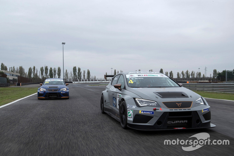 Matteo Greco, Cupra Leon TCR SEQ e Salvatore Tavano, Cupra Leon TCR SEQ