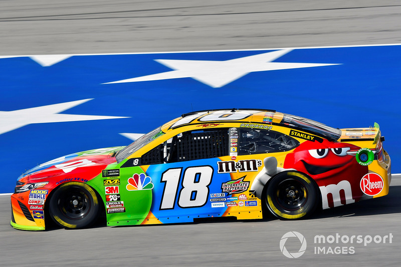 10. Kyle Busch, Joe Gibbs Racing, Toyota Camry M&M's