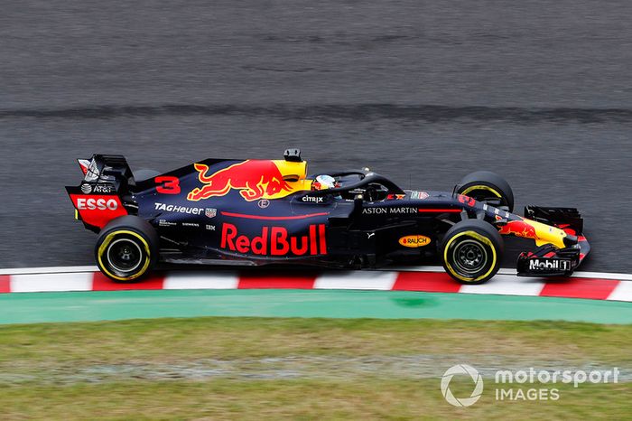 Daniel Ricciardo, Red Bull Racing RB14. 