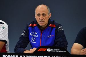 Franz Tost, Team Principal, Scuderia Toro Rosso Team Principal, nella conferenza stampa