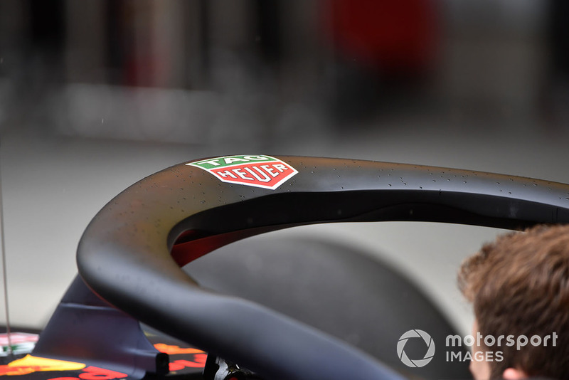 Halo no Red Bull Racing RB14