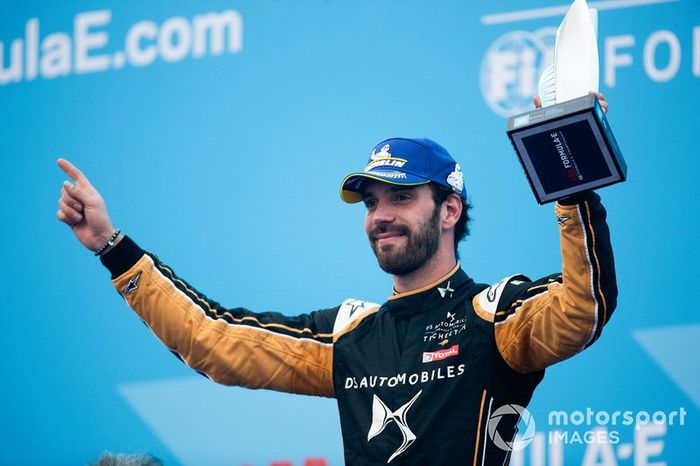 Podio: segundo lugar Jean-Eric Vergne, DS TECHEETAH