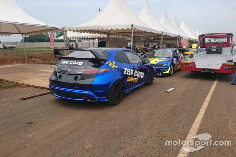 Suasana paddock BSD City Street Circuit