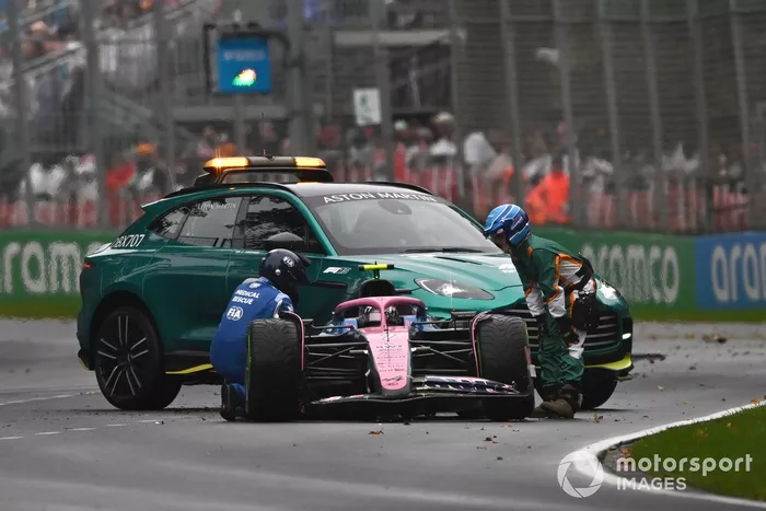 Jack Doohan, Alpine 
awaria