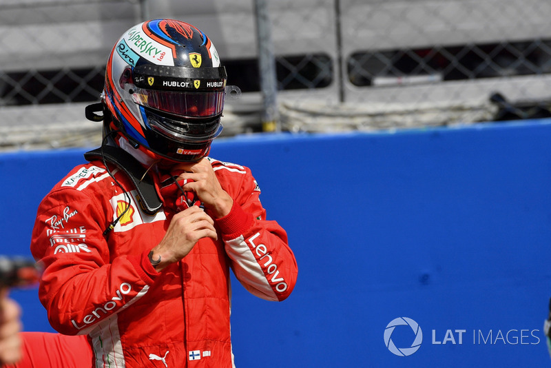 Kimi Räikkönen és a szombati rajtelsőség Monzában
