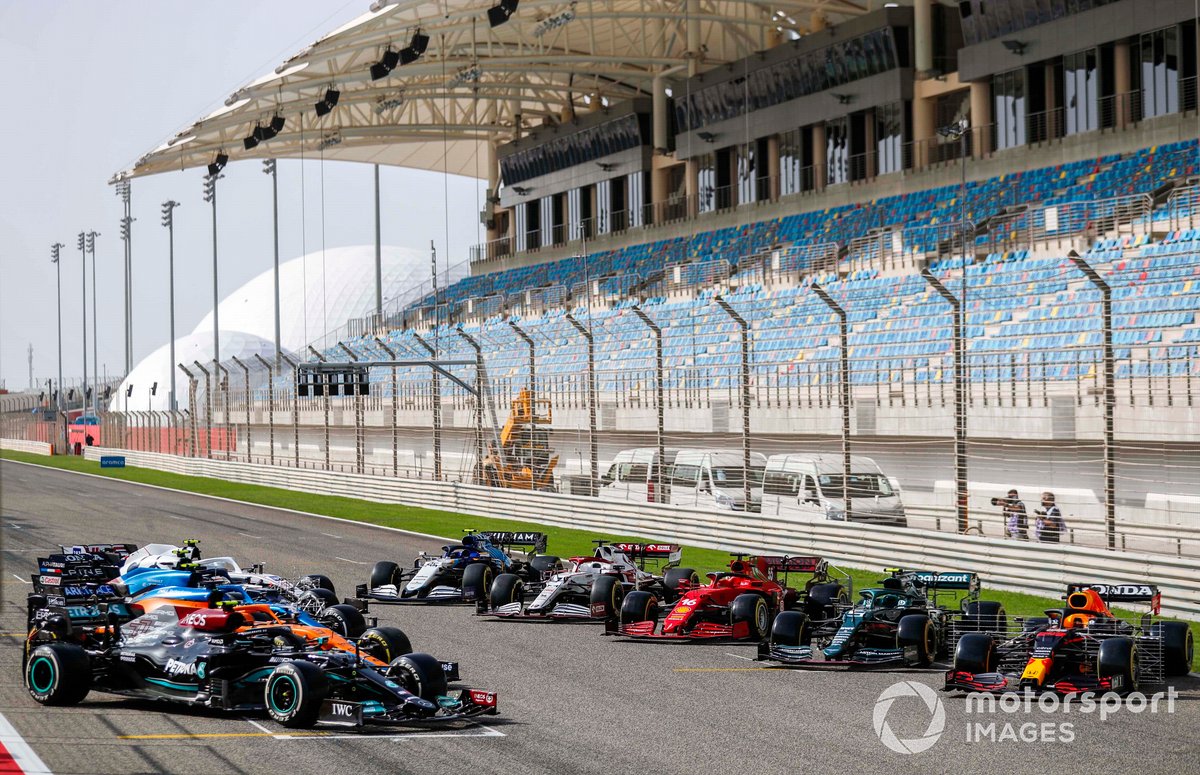 Toutes les monoplaces 2021 sur la grille