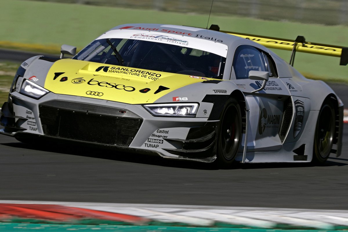 Mattia Drudi, Riccardo Agostini, Audi Sport Italia, Audi R8 LMS GT3 Evo