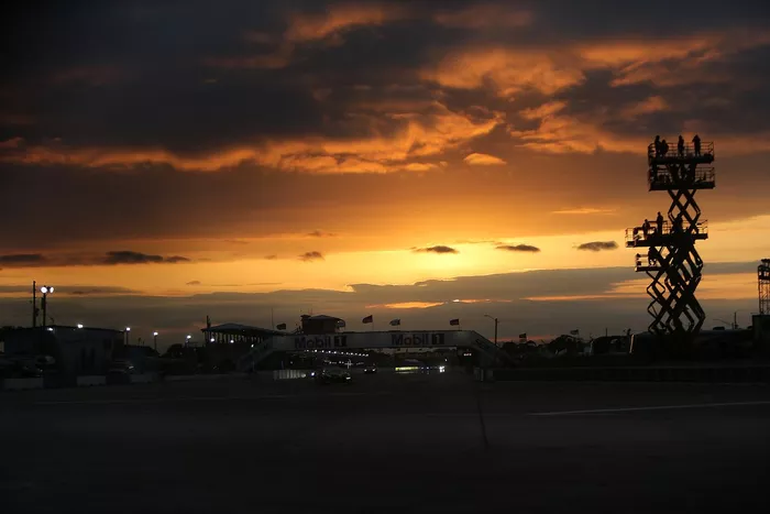 Atardecer en Sebring