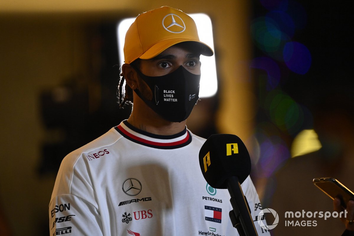 Льюис Хэмилтон, Mercedes-AMG F1, интервью после квалификации