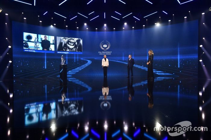 Premio especial del presidente de la FIA: Michael Schumacher, Lewis Hamilton