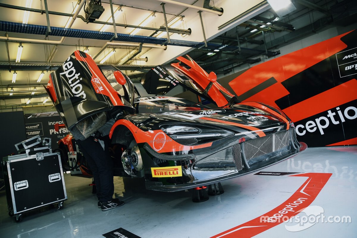 #72 Inception Racing with Optimum, McLaren 720S GT3: Brendan Iribe, Ollie Millroy, Nick Moss, Joe Osborne