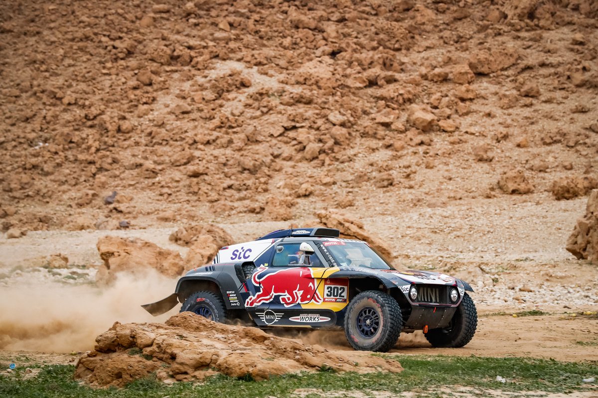 #302 X-Raid Mini JCW Team: Stéphane Peterhansel, Edouard Boulanger