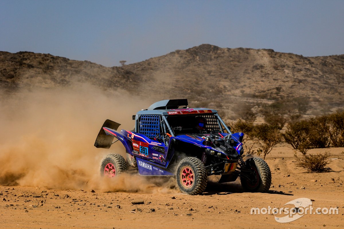 #391 X-Raid Yamaha Racing Rally Supported Team: Camelia Liparoti, Annett Fischer