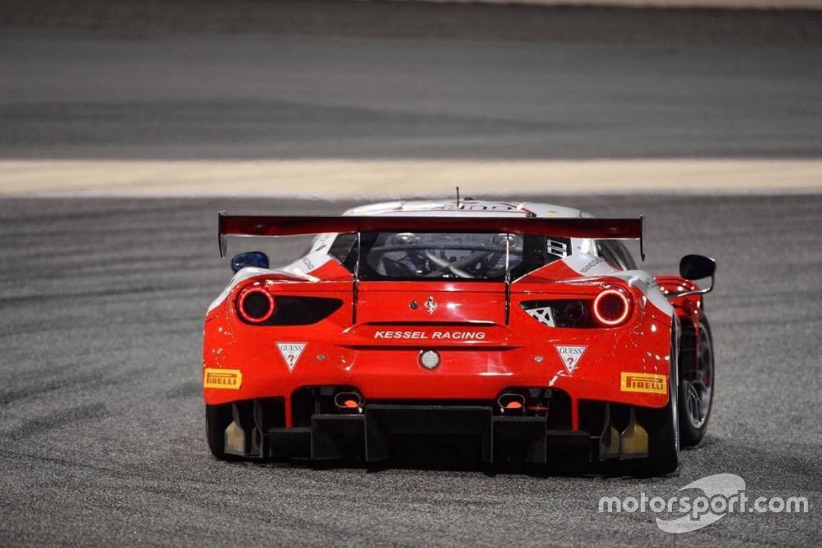 #27 Kessel Racing, Ferrari 488 GT3: Murat Cuhadaroglu, Francesco Zollo, David Fumanelli, Emanuele Maria Tabacchi