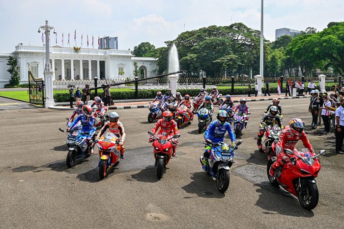 Parada de MotoGP en Jakarta