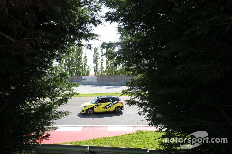 Azione in pista