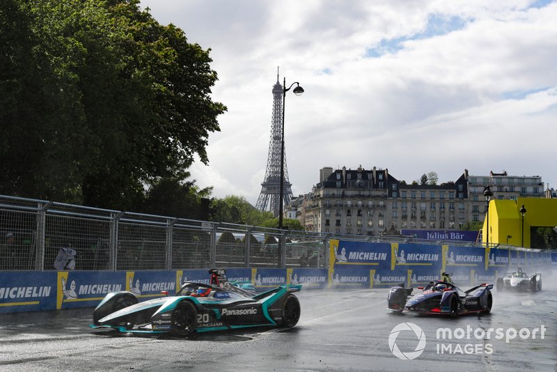 Mitch Evans, Panasonic Jaguar Racing, Jaguar I-Type 3, Sam Bird, Envision Virgin Racing, Audi e-tron FE05