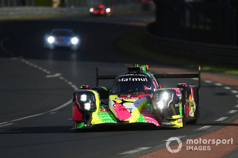 #1 Rebellion Racing Rebellion R-13: Andre Lotterer, Neel Jani, Bruno Senna