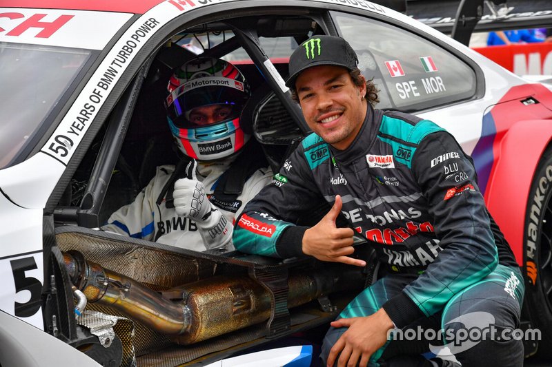 Franco Morbidelli, Petronas Yamaha SRT and Bruno Spengler, BMW M4 DTM