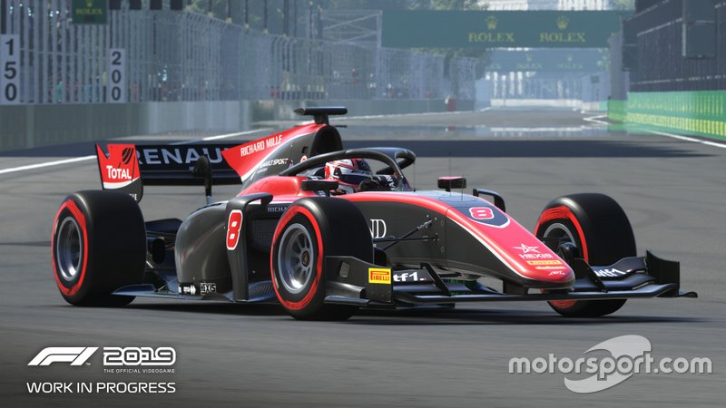 F2 screenshot in 'F1 2019'