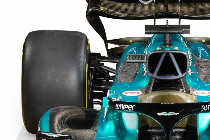 Aston Martin AMR23 detalle