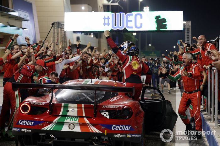 #51 AF Corse Ferrari 488 GTE EVO GTE-PRO: Alessandro Pier Guidi, James Calado, #52 AF Corse Ferrari 488 GTE EVO GTE-PRO: Miguel Molina, Antonio Fuoco