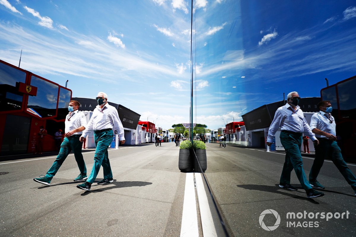 Lawrence Stroll, propietario de Aston Martin F1