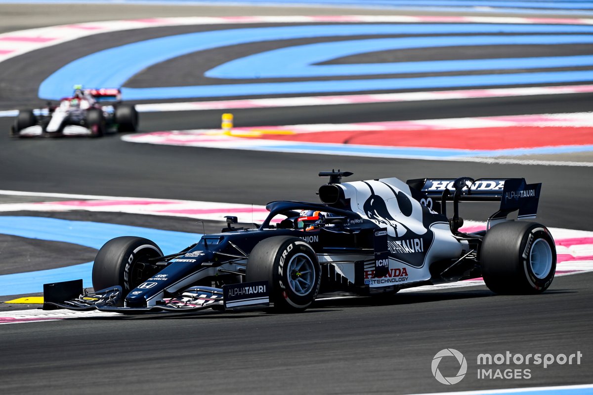 Yuki Tsunoda, AlphaTauri AT02, Antonio Giovinazzi, Alfa Romeo Racing C41