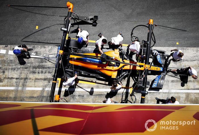 Lando Norris, McLaren MCL35M