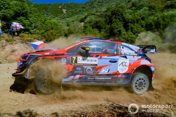 Pierre-Louis Loubet, Florian Haut-Labourdette, Hyundai 2C Competition Hyundai i20 Coupe WRC
