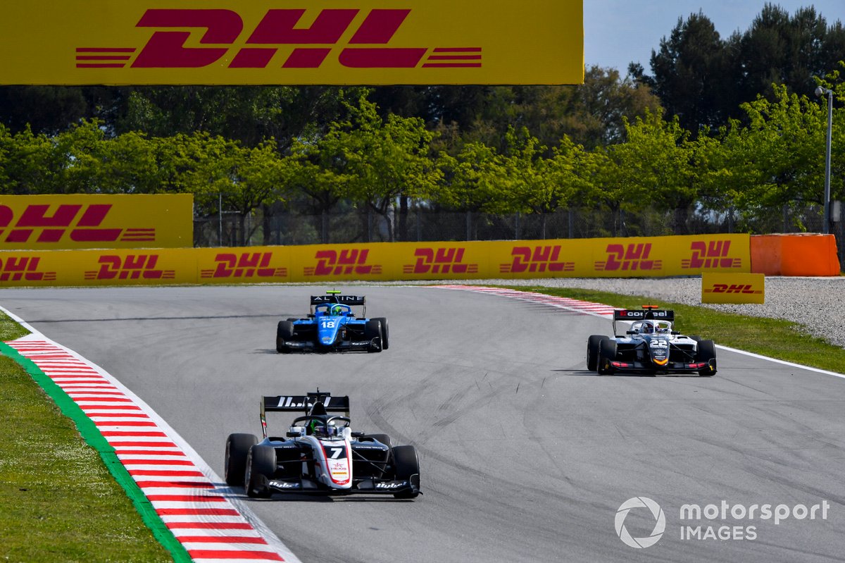 Frederik Vesti, ART Grand Prix, Amaury Cordeel, Campos Racing and Caio Collet, MP Motorsport 