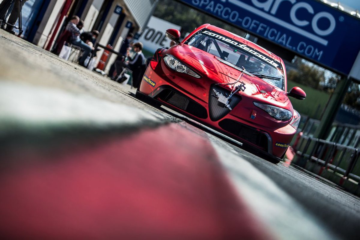 Stefano Coletti, Luca Filippi, Romeo Ferraris, Alfa Romeo Giulia ETCR